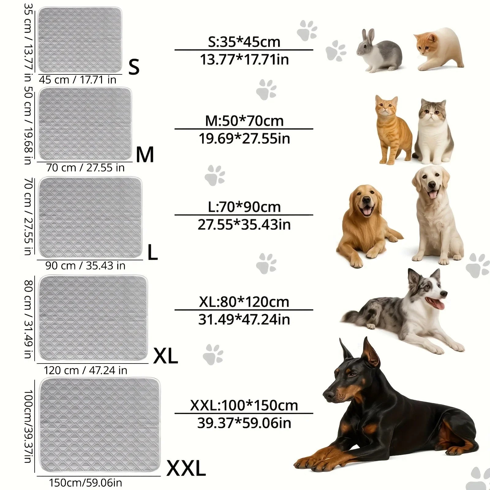 CoolPaw™ – Tapis Rafraîchissant pour Chien & Chat