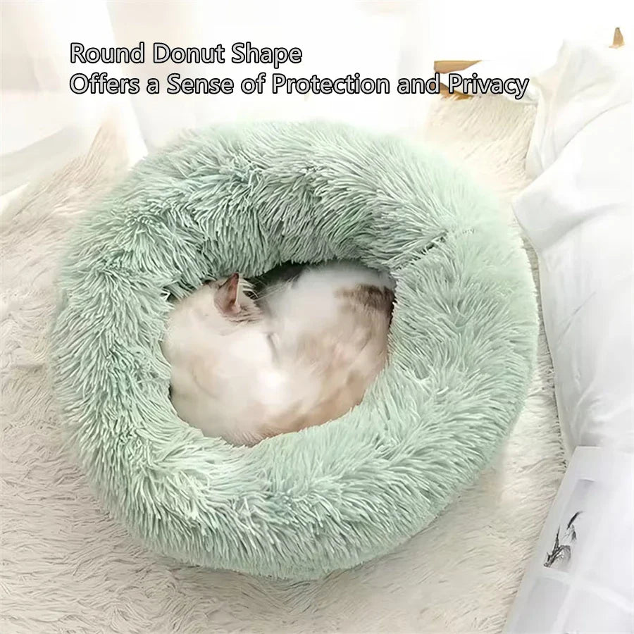Coussin Donut™️ – Lit douillet pour chien & chat 🐾