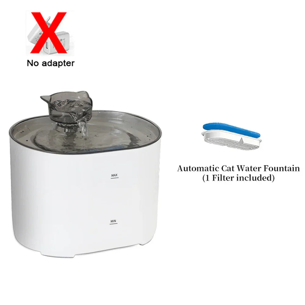 AquaPaw™ – Fontaine à Eau Silencieuse pour Chien & Chat